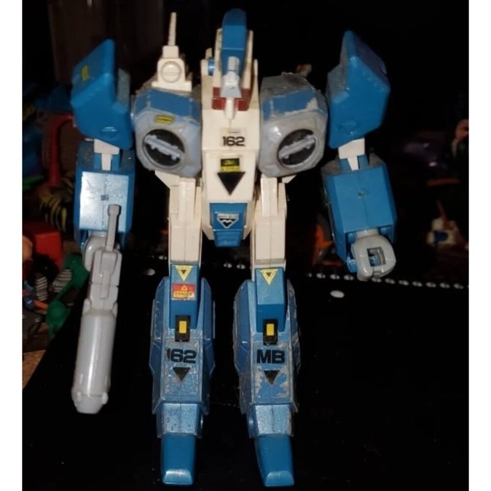 Vintage Macross Blue Alpha Gakken Complete